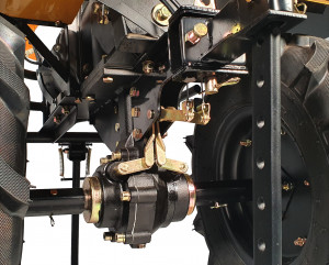 ProGARDEN Campo 1844, motocultor 18CP, 3+1, diferential, roti 6.00-12, benzina, EU V - Img 2