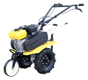 ProGARDEN Campo 703 motocultor 7CP, 2+1 trepte, roti 4.00-8, 2+1 freze, benzina, curele, transmisie aluminiu - Img 3