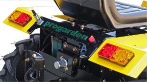 ProGARDEN Campo T12 Minitractor V25.1 4x4, 12CP, diesel, hidraulica fata-spate, roti 6.00-12 - Img 2