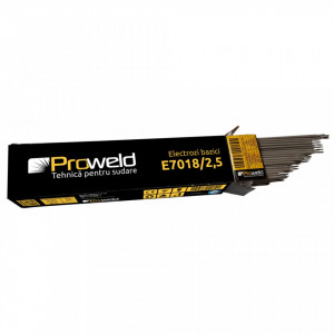 ProWELD E7018 electrozi bazici 2.5mm, 5kg - Img 2