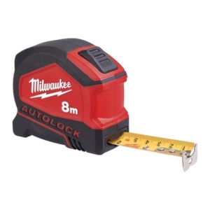 Ruleta Autolock, 8m, 25mm, MILWAUKEE®