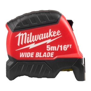 Ruleta lata, seria Premium Wide Blade, gen.2, 5m/16ft, 4932499204 Milwaukee