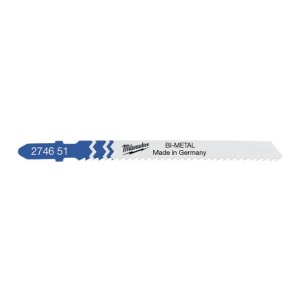 Set 5 panze pentru metal, T 101 A sp, 75x2.5 mm, MILWAUKEE®
