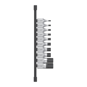 Set chei tubulare cu bit Hex cu patrat 1/2", sistem metric, 10buc, 4932480853 Milwaukee