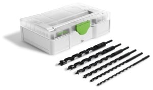 Set de burghie elicoidale SYS3 S 76-SB CE-SORT/6, Festool - Img 1
