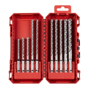 Set de burghie SDS-plus MX4 NG Set3, 10buc, 4932500062 Milwaukee