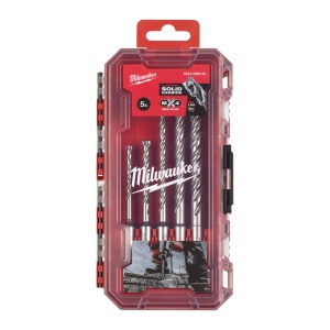 Set de burghie SDS-plus MX4 NG Set4, 5buc, 4932500063 Milwaukee