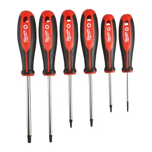 Set de surubelnite cu maner cu trei-fete Torx, 6buc, 4932471809 Milwaukee