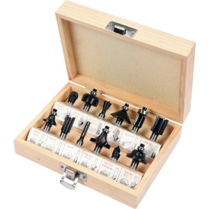 Set freze pentru lemn 12 buc, Vorel 22550 - Img 2