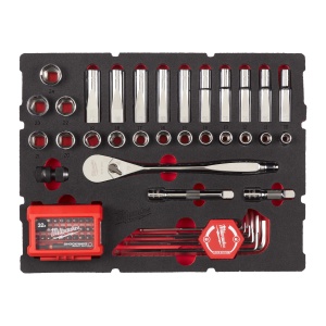 Set insertie spuma chei tubulare 1/2" PACKOUT™, 4932480716 Milwaukee