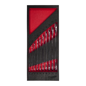 Set insertie spuma cu chei fixe duble, 10buc, 4932493629 Milwaukee