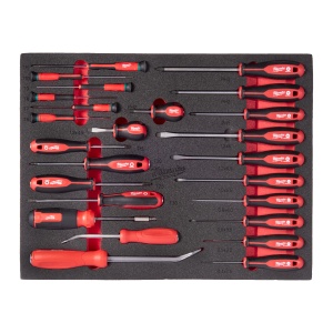 Set insertie spuma cu surubelnite si leviere, 8buc, 4932500755 Milwaukee
