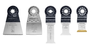 Setul de pânze de ferăstrău pentru scula electrică oscilatoare multifuncţională OSC-SORT/5, Festool