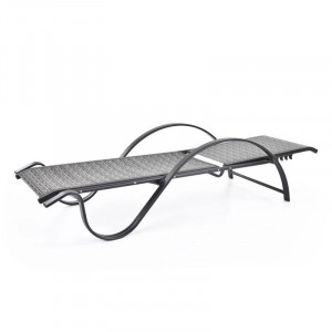 Sezlong reglabil HECHT Sofia Lounger, schelet aluminiu, greutate maxima suportata 120 kg - Img 6