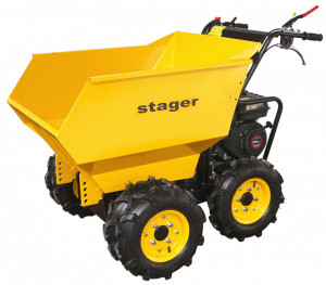 Stager RMT500 roaba cu motor termic 6.5CP, 500kg, 6 roti - Img 4