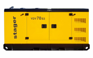 Stager YDY70S3 Generator insonorizat 70kVA, 89A, 1500rpm, trifazat, diesel - Img 6