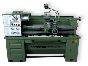 Strung universal semi-profesional Multitech 1000.51 Plus de Damatomacchine, cu distanță de vârf de 1000 mm, diametru maxim 360 mm, afișaj digital cu afișaj de viteză de rotație a axului, 2200 W - Img 2