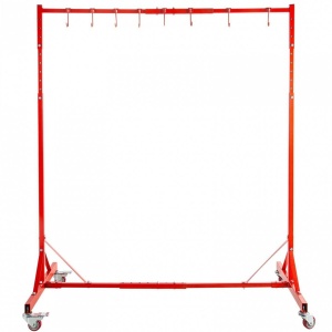 Suport reglabil pentru vopsit, Vivatechnix 173 x 69 x 153 cm, 8 carlige - Img 3