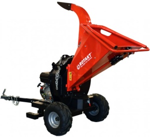 Tocator de crengi tractabil, ROTAKT ROTC-15HD, diametru tocare lemn 100 mm, motor termic 15 CP - Img 2