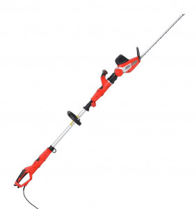 Trimmer electric pentru gard viu Hecht 675, 750 W, maner telescopic, lungime lama 51 cm - Img 4