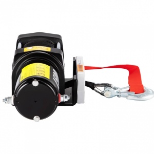 Troliu electric cu franghie sintetica 12V, capacitate 2045 kg, Lungime cablu 13 m, Telecomanda, IP55 - Img 3