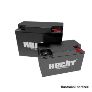 Acumulator acid-Pb HECHT 561850030, 6V, 10 Ah, fara mentenanta, pentru masinute electrice copii