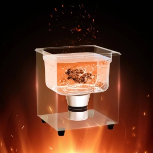 Aparat de curatat cu ultrasunete, Capacitate 2 l, 60W, 40kHz, Cosuri si camera interioare, Inox, 0 la 80°C - Img 3