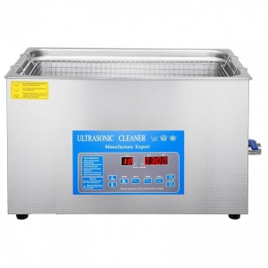 Aparat de curatat cu ultrasunete, Capacitate 22 l, 200W, frecventa ultra-inalta 40 kHz, Inox, 0-80℃, 8 traductoare - Img 2
