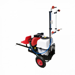Aparat de stropit Gardelina - DVS Be100 TRAILER Micro cu motor Briggs & Stratton 6.5 CP electric start