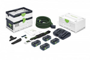 Aspirator mobil cu acumulator CLEANTEC CTLC SYS HPC 4,0 I-Plus, Festool - Img 2
