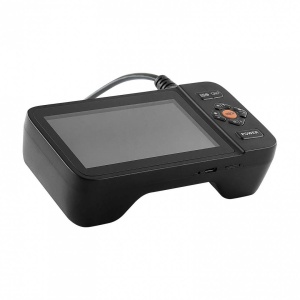 Camera endoscop cu triplu obiectiv si lumina led, Zoom 8X, ecran IPS HD 4.5, Lentila subtire 8 mm, IP67, cablu 5 m - Img 4