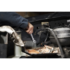 Cheie combinata cu clichet si cap pivotant Maxbite™, 16mm, 4932480189 Milwaukee - Img 2
