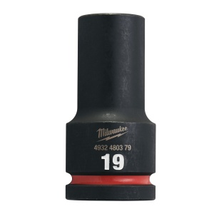 Cheie tubulara de impact, lunga, cu patrat de 3/4", 19mm, 4932480379 Milwaukee