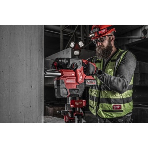 Ciocan rotopercutor SDS-plus M18 ONEFHXDEL-552C 26 mm, mandrina FIXTEC ONE-KEY si extractor de praf, Milwaukee, cod 4933478506 - Img 2