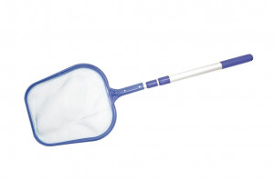 Colector pentru piscina HECHT 060307, cu coada telescopica de aluminiu, lungime de 1.3 m