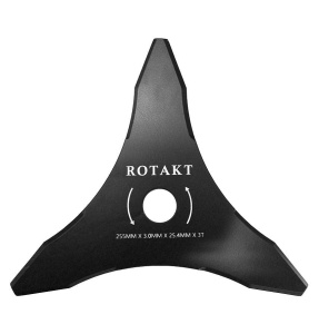 Cutit cosire pentru motocoasa, 3 taisuri, 255×25.4x3mm Rotakt RODT03253