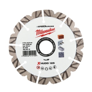 Disc diamantat Premium Speedcross X-HUDD, 125mm, MILWAUKEE®