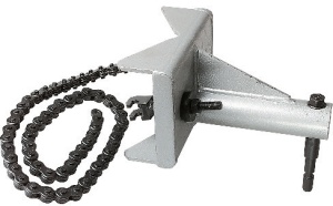 Dispozitiv cu lanţ, pentru fixare pe ţeavă D100-D365 (max. D440), ASt649/STS, Fein