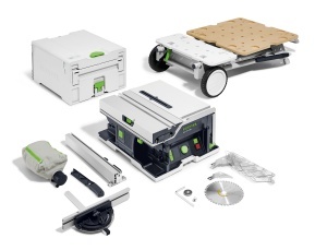 Ferăstrău circular cu masă, cu acumulator CSC SYS 50 EB-Basic-Set, Festool - Img 1