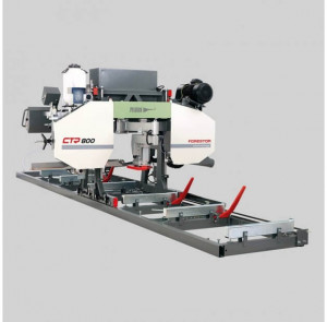 Fierastrau longitudinal cu banda debitare lemn tip Electric CTR 800