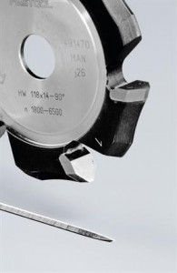 Freză de canelat in forma de V HW 118x14-90°/Alu, Festool - Img 2