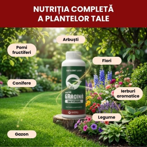 Îngrășământ Grădină Universal pentru gazon, flori și plante ornamentale 250 ml, Gazonul - Img 2