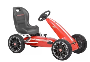 Kart cu pedale, ABARTH-RED, pentru copii