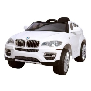 Masină de jucărie cu baterie BMW X6-WHITE