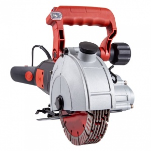 Masina de taiat caneluri in beton 4800W, max 8xdisc 125 mm, 6500 rpm, pompa de apa, Laser - Img 3
