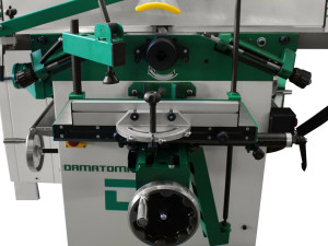 Mașină universală de tâmplărie Profistar 2600-310 de Damatomacchine , vagon de 2600 mm lungime 2800 mm într-o singură trecere, gravor de 315 mm, rindea de 310 mm lățime - Img 4