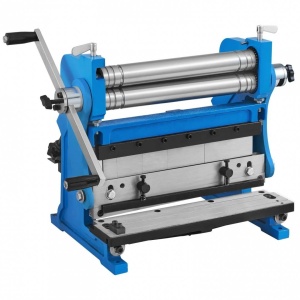 Masina universala pentru prelucrat tabla 3in1, Taiere /Roluire /Profilare, Grosime max 1 mm - Img 2