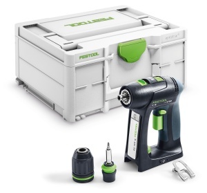 Masini de gaurit si insurubat cu acumulatori C 18-Basic, Festool - Img 1