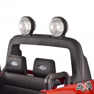 Masinuta pentru copii HECHT FORD Ranger Monster Truck Red, acumulator 2 x 12 V, 7 Ah - Img 4