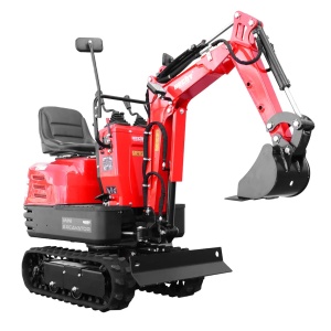 Mini Excavator Digger - HECHT 2710, 306 cmc, 6.3 kW, 18.5 kN, 637 kg